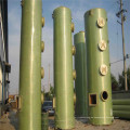 FRP Purification Tower Gas Scrubber Deep Bed Active Carbon Columns Dry Exhaust Gas Adsorption Tower